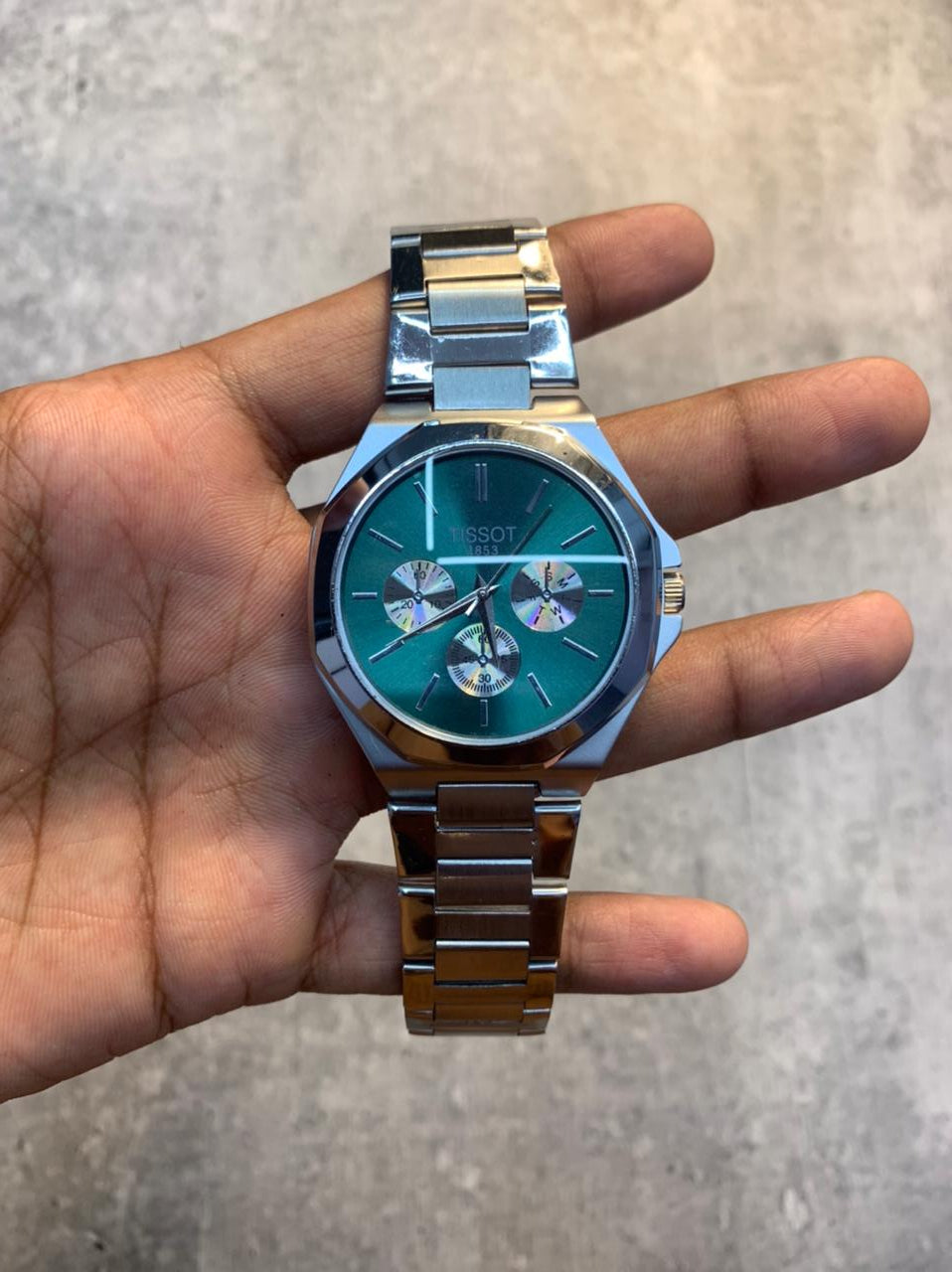 Tissot Quartz Chronograph Stainless Steel Watch