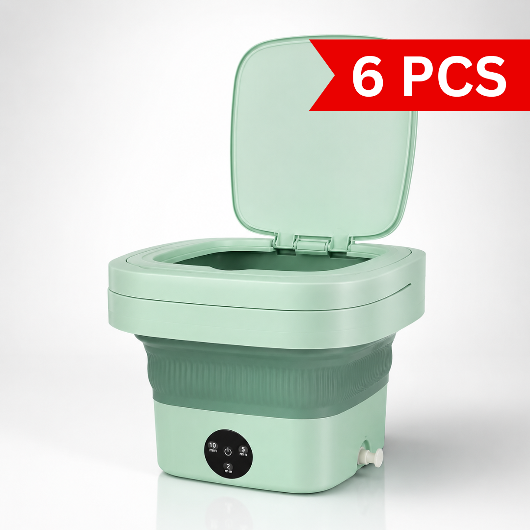 Mini Washing Machine for Baby Clothes & Travel [ 6 pcs]