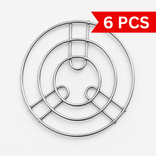 Round Metal Kitchen Trivet Stand [6 pcs]