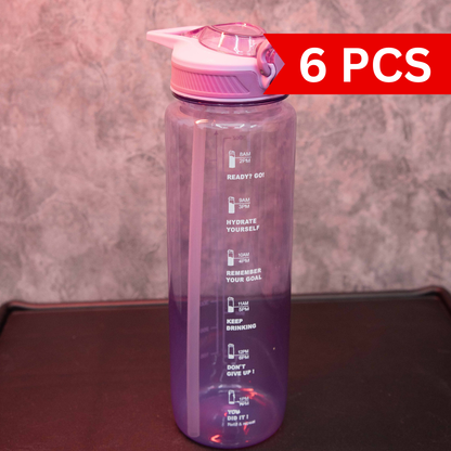 Time Marker Sports Water Bottle [6 pcs]