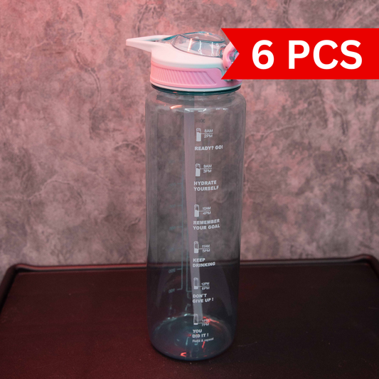 Time Marker Sports Water Bottle [6 pcs]