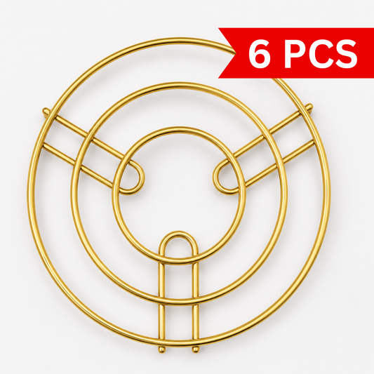 Round Metal Kitchen Trivet Stand [6 pcs]