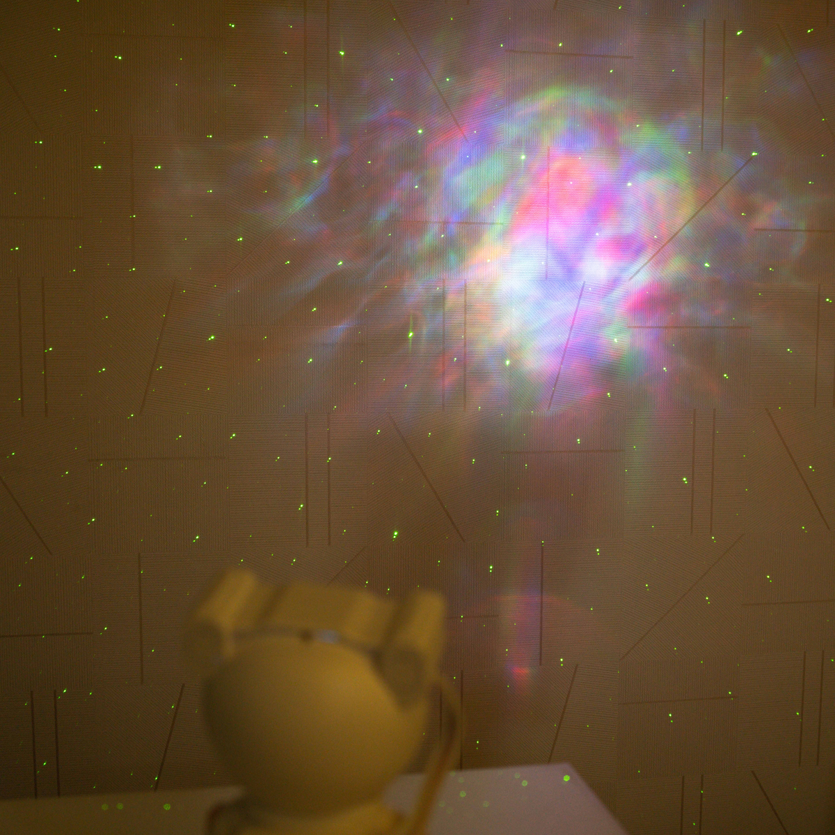 Astronaut Galaxy Star Projector with Remote & Timer - USB-Powered Nebula Night Light