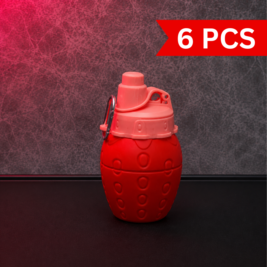 Cute Strawberry Mini Water Bottle [6 pcs]