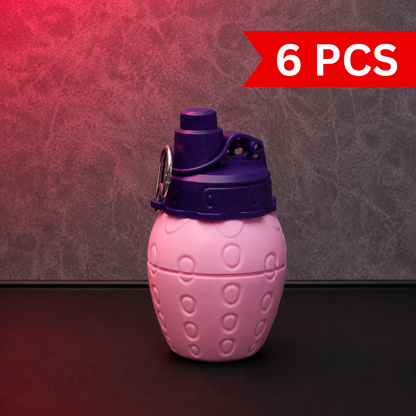 Cute Strawberry Mini Water Bottle [6 pcs]