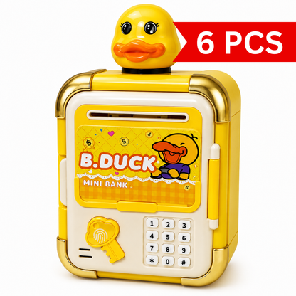 Suitcase Money Bank for Kids with Password Lock [6 pcs]