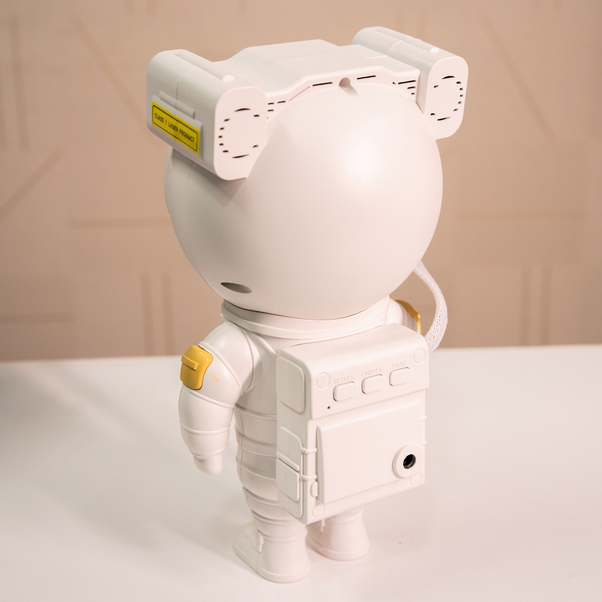 Astronaut Galaxy Star Projector with Remote & Timer - USB-Powered Nebula Night Light