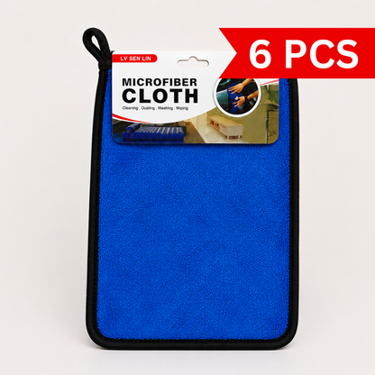 Premium Microfiber Cleaning Cloth [6 pcs]