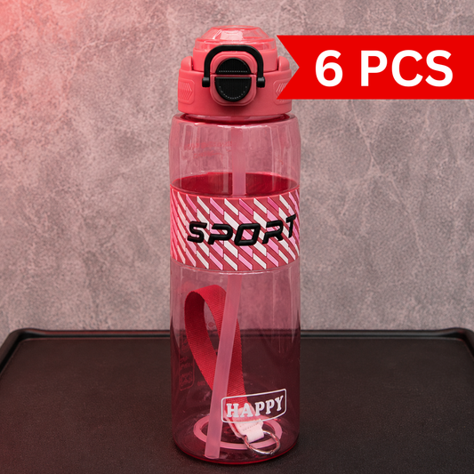 Sport Sip Water Bottle  [6 pcs]