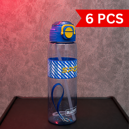 Sport Sip Water Bottle  [6 pcs]