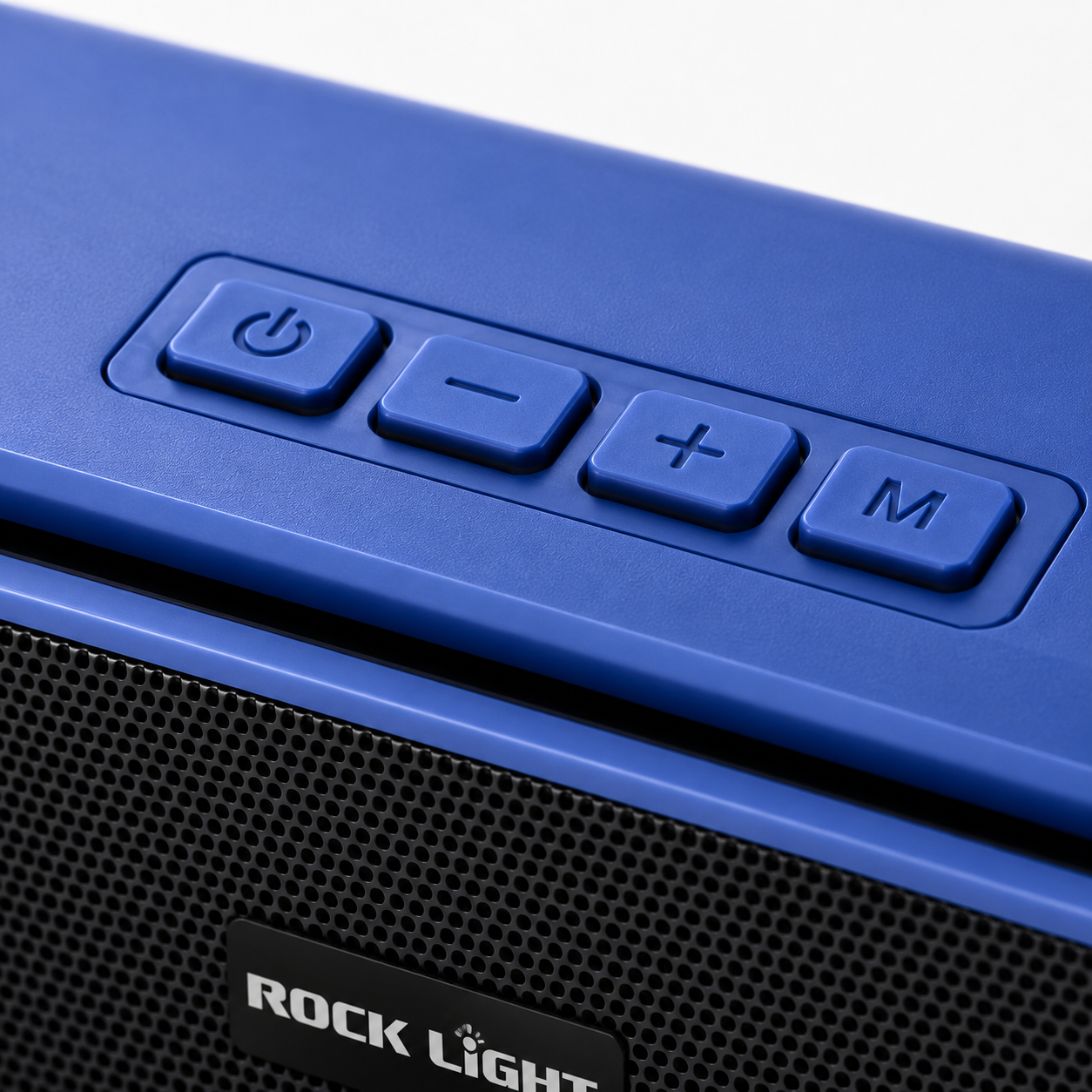 Rock Light S504B Bluetooth speaker with USB charging cable and user manual included, designed for wireless music streaming and portable audio playback.