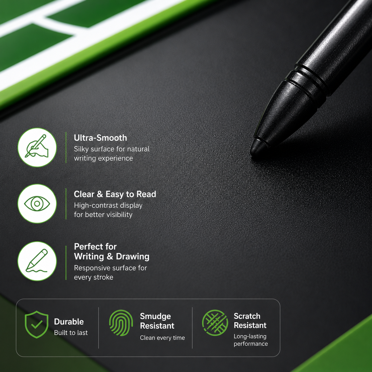 Football Theme LCD Drawing Pencil Case