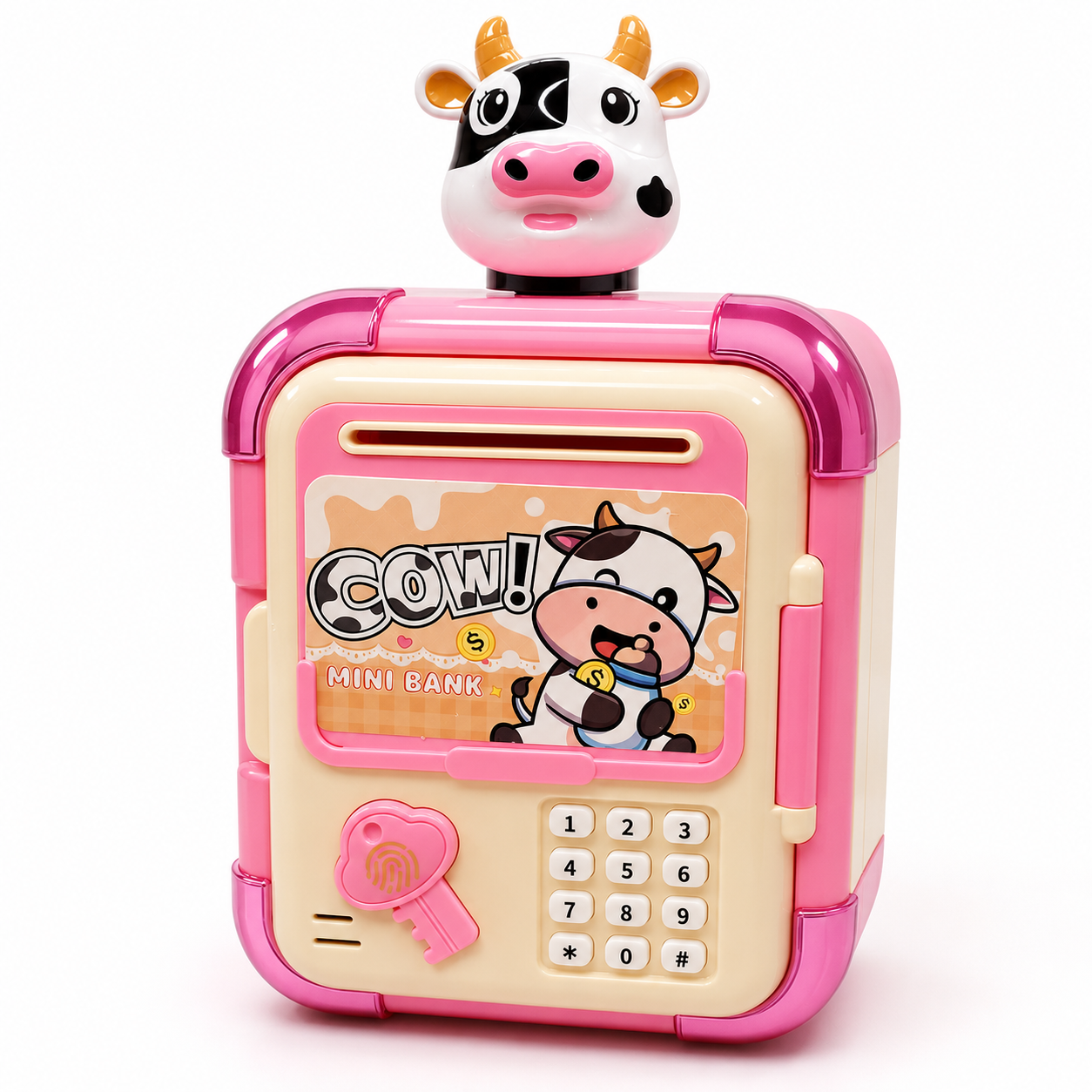 Suitcase Money Bank for Kids with Password Lock