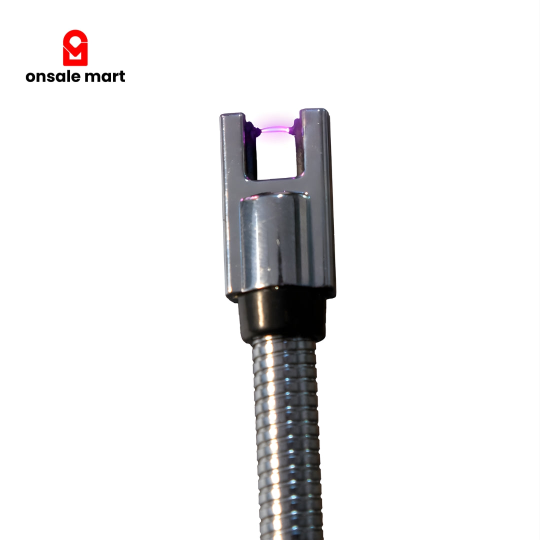 Arc BBQ lighter showing flameless electric arc ignition.
