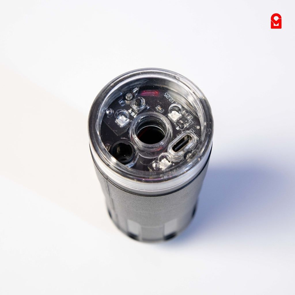 Gel blaster light and smoke effect barrel USB rechargeable