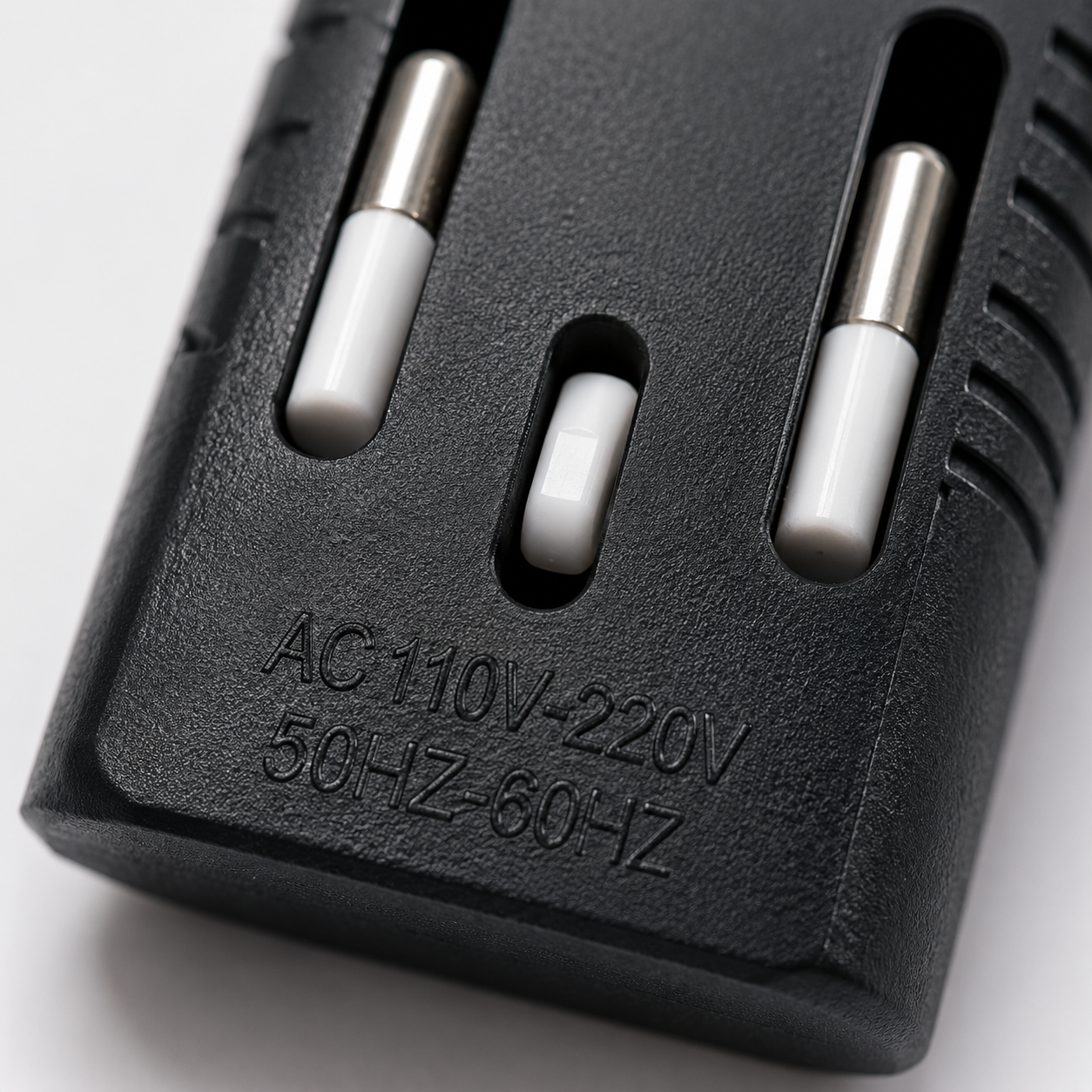 Electric mosquito bat with built-in direct charging plug supporting AC 110V-220V power supply