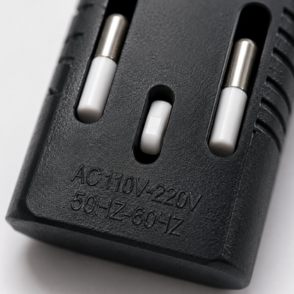 Electric mosquito bat with built-in direct charging plug supporting AC 110V-220V power supply