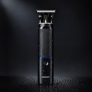 Geemy cordless hair trimmer grooming kit stainless steel blade rechargeable beard trimmer