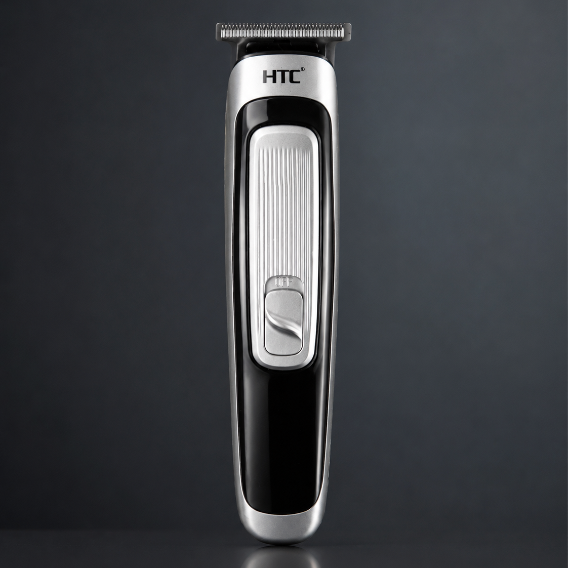 Rechargeable T-Blade Hair Trimmer for Men premium cordless beard trimmer studio product image with sleek metal finish