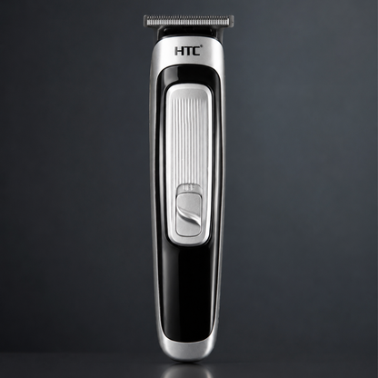Rechargeable T-Blade Hair Trimmer for Men premium cordless beard trimmer studio product image with sleek metal finish