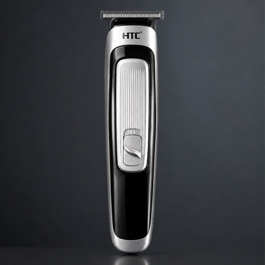 Rechargeable T-Blade Hair Trimmer for Men premium cordless beard trimmer studio product image with sleek metal finish