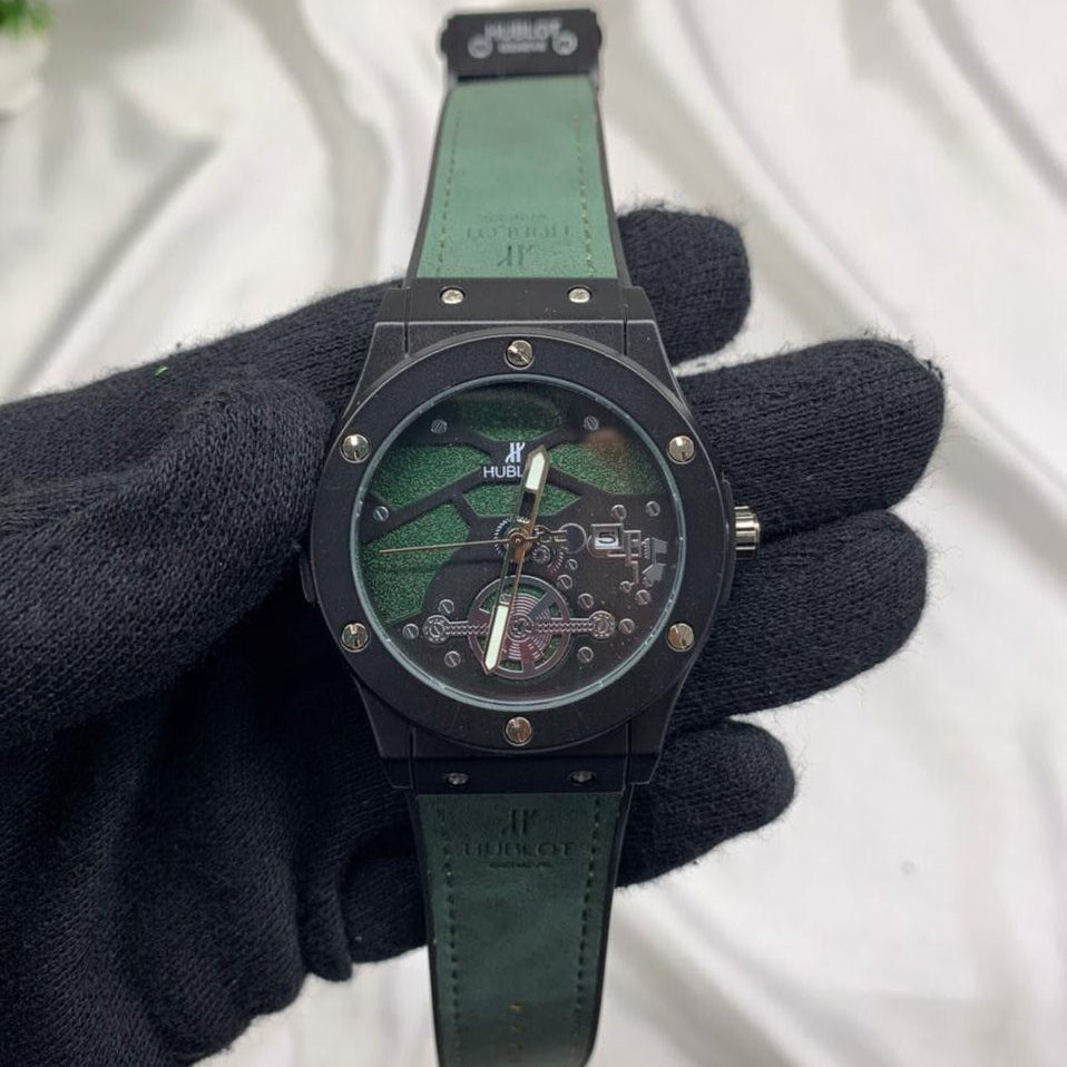 Skeleton Dial Multi Watch Collection | Mechanical Men’s Leather Strap Watch