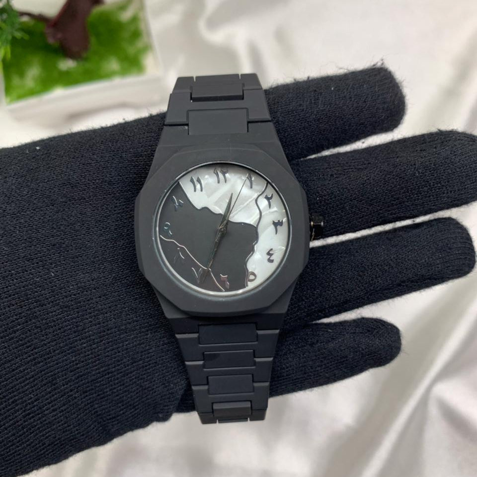 Arabic Aura Quartz Men's Watch | Luxury-Inspired Design