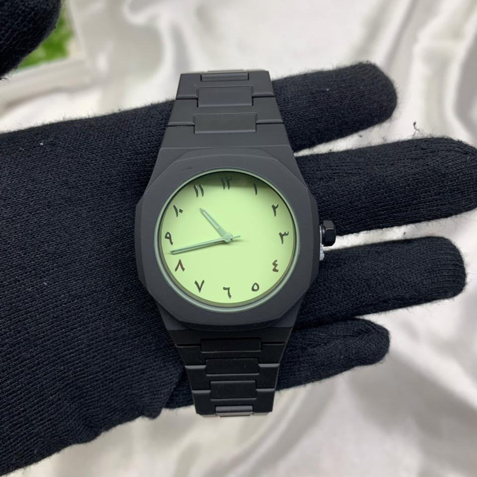 Arabic Aura Quartz Men's Watch | Luxury-Inspired Design