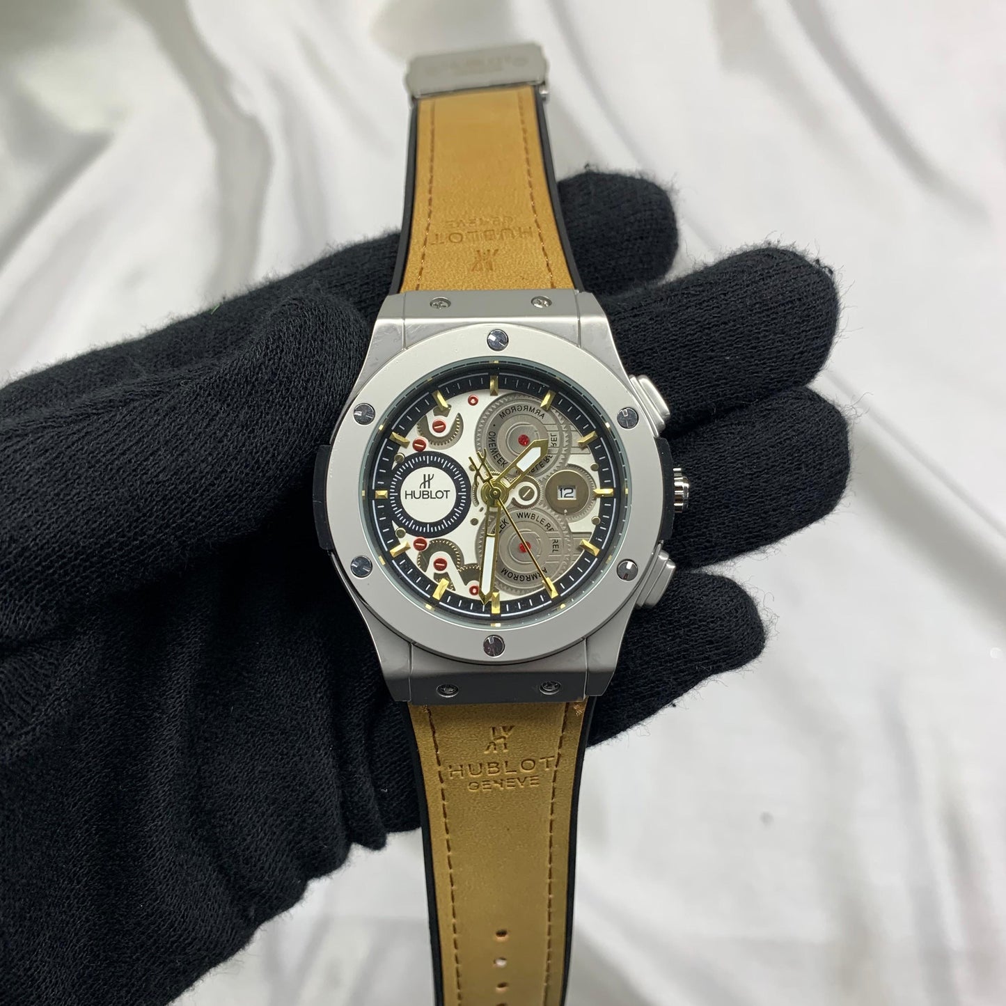 Skeleton Dial Multi Watch Collection | Mechanical Men’s Leather Strap Watch