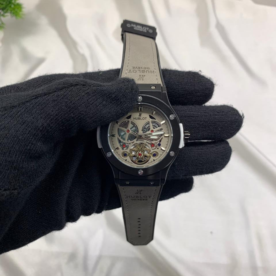 Skeleton Dial Multi Watch Collection | Mechanical Men’s Leather Strap Watch