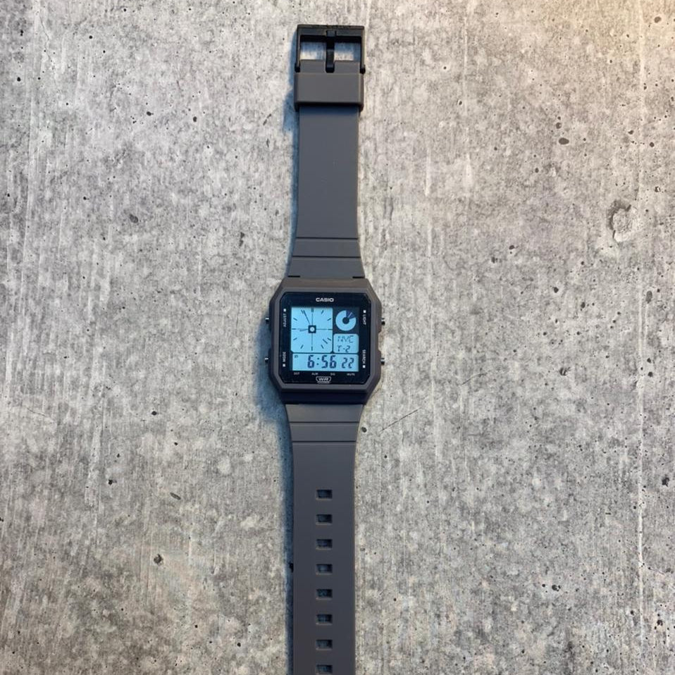 Retro Square Digital Quartz Watch