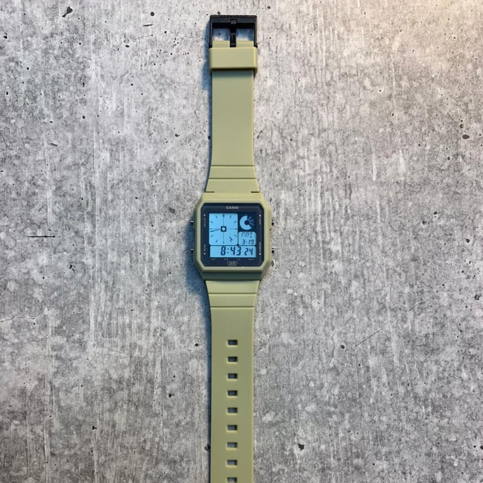 Retro Square Digital Quartz Watch