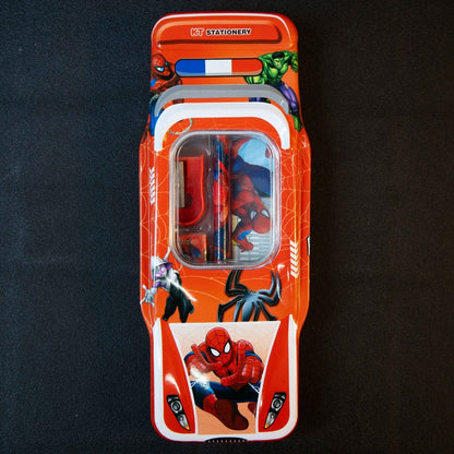 Kids Car Shape Pencil Box with School Stationery