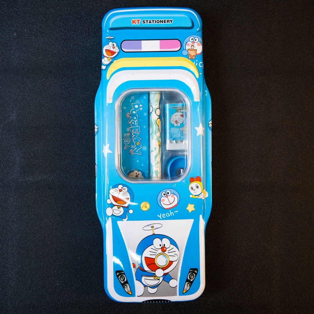 Kids Car Shape Pencil Box with School Stationery
