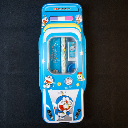 Kids Car Shape Pencil Box with School Stationery