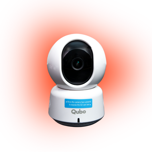 Qubo Smart 360 Camera HD WiFi Night Vision Motion Alert Camera
