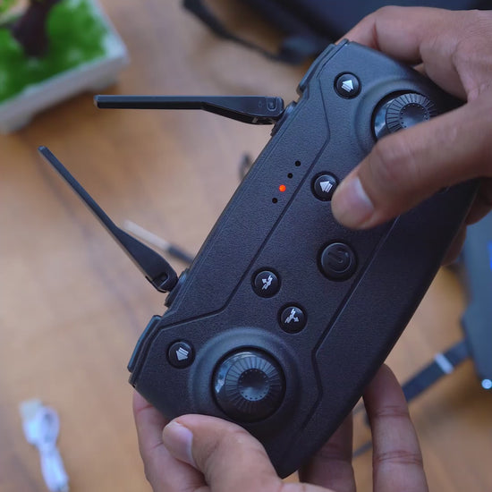 Drone E88 Pro Max foldable drone with camera demonstration, flying test, and feature highlights.