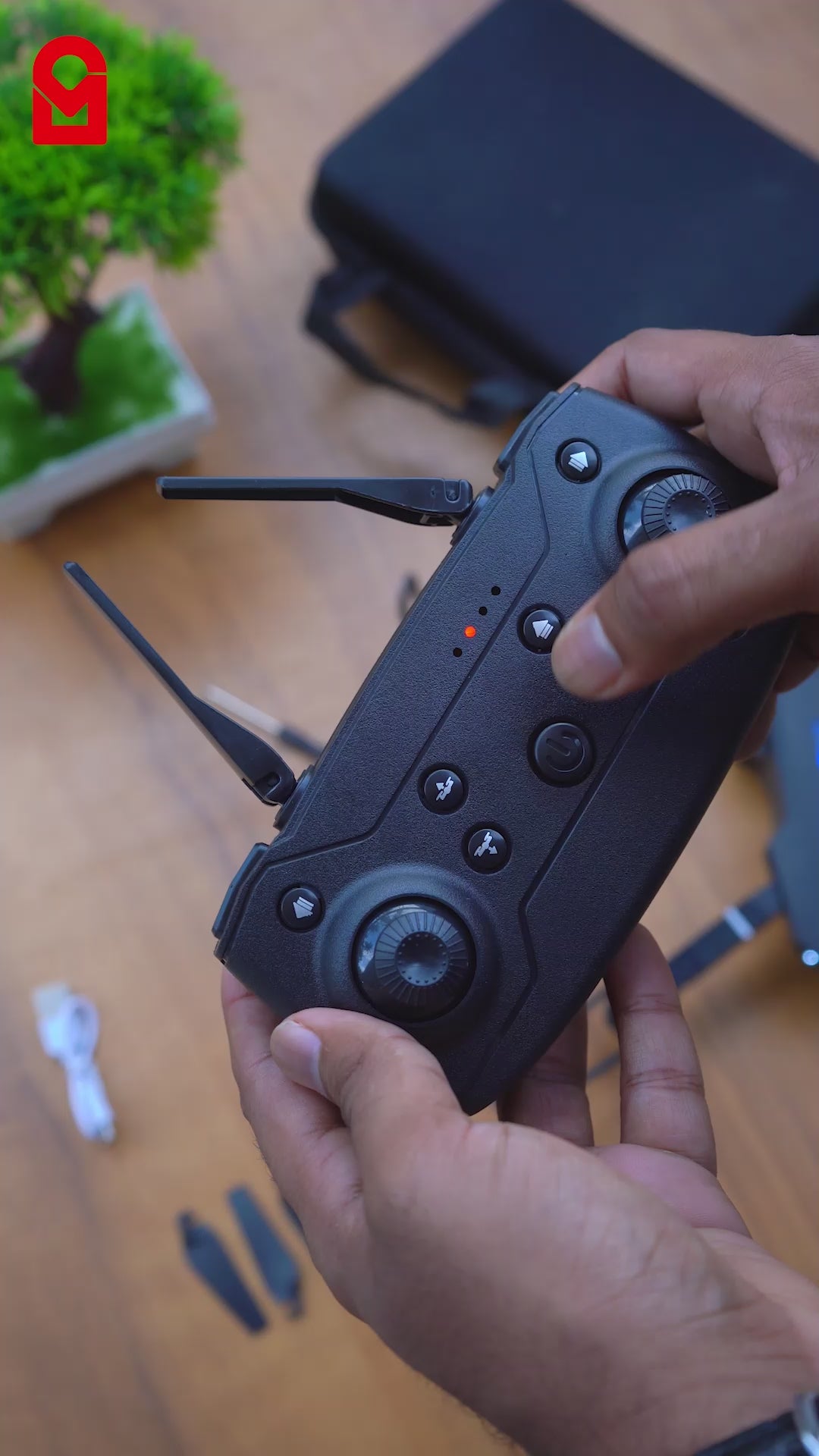 Drone E88 Pro Max foldable drone with camera demonstration, flying test, and feature highlights.